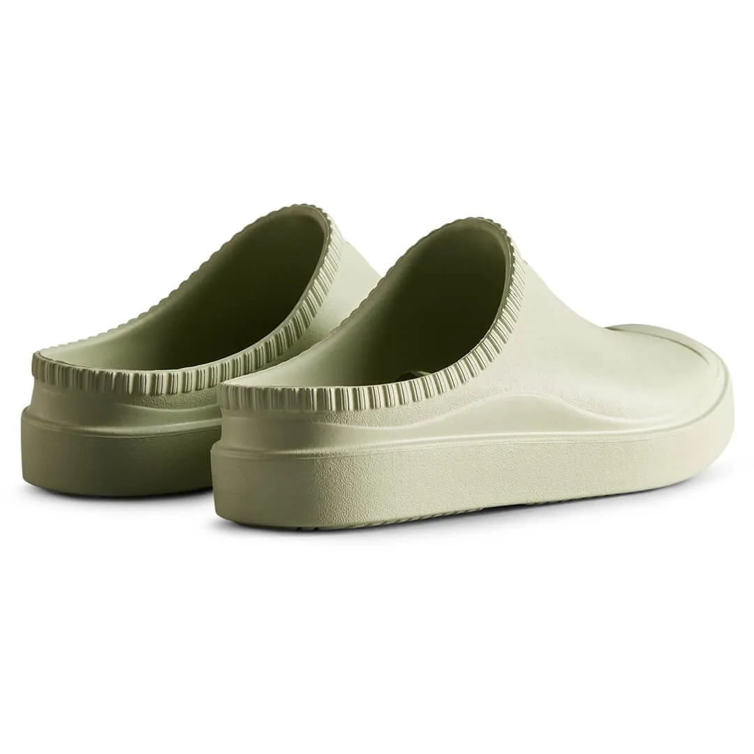 In/Out Bloom Algae Ladies Foam Clog - Muffled Green by Hunter