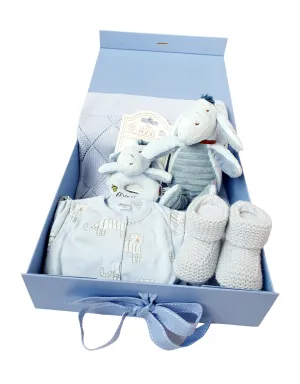 It's a Boy New Baby Gift Set Eeyore Blue Boxed