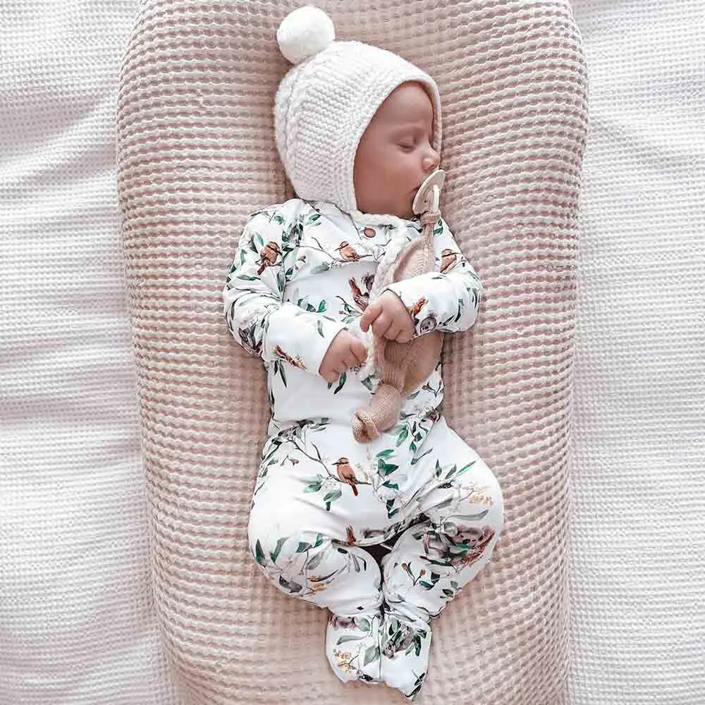 Ivory Merino Wool Bonnet & Booties