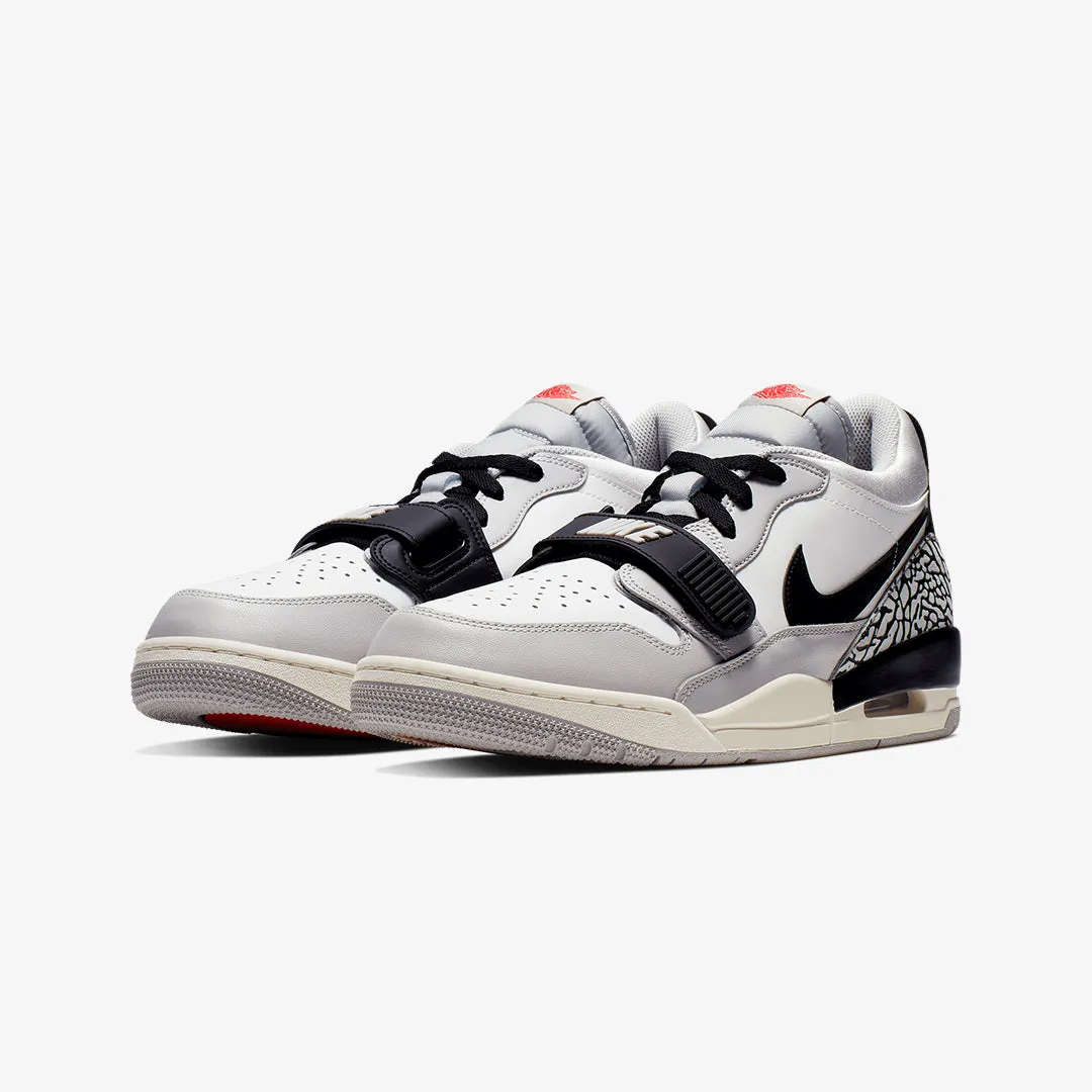 Jordan | AIR JORDAN LEGACY 312 LOW  { SUMMIT WHITE/FIRE RED-TECH GREY-BLACK