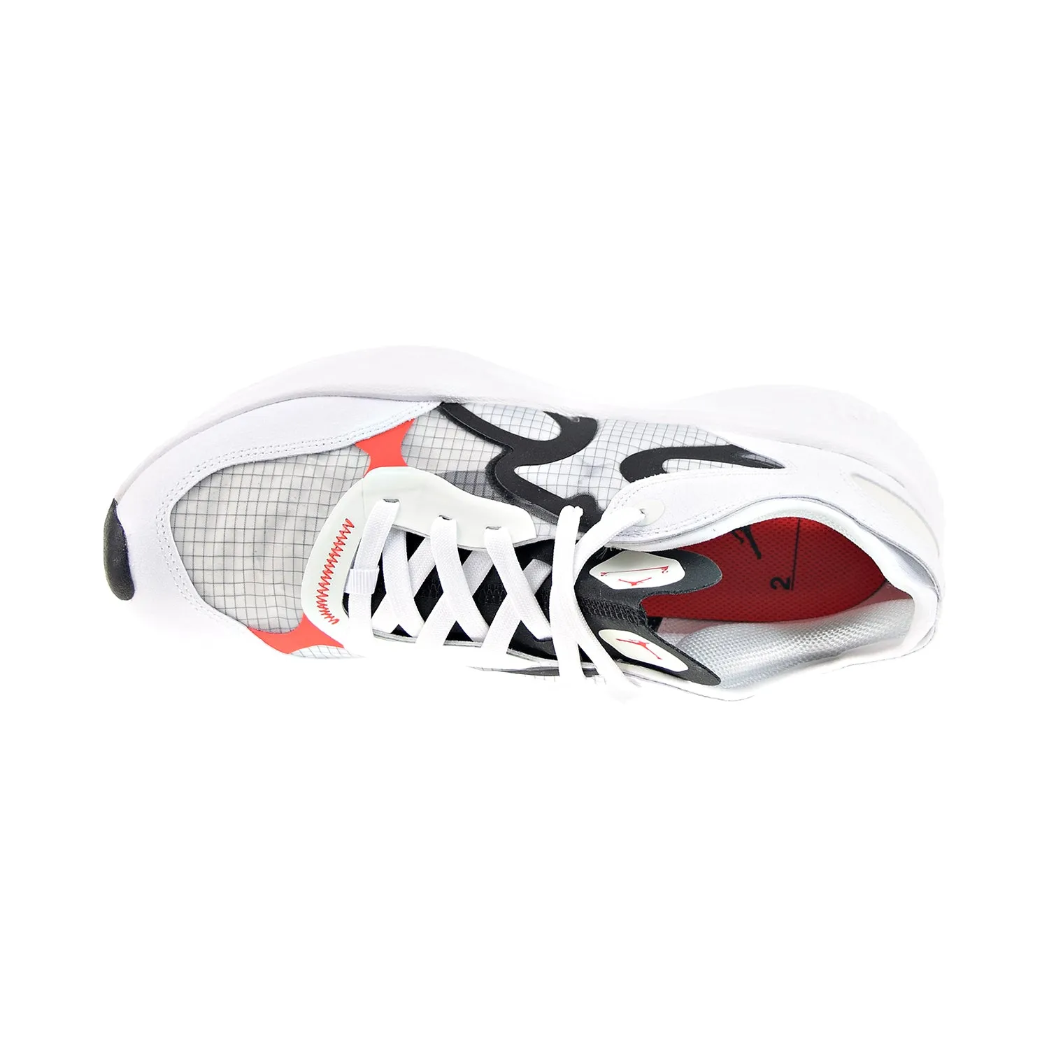 Jordan Delta 3 Low Men's Shoes White-Chile Red-Black