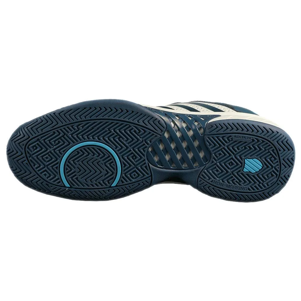 K-Swiss Men's Express Light Pickleball - Blue Opal/Blanc de Blanc