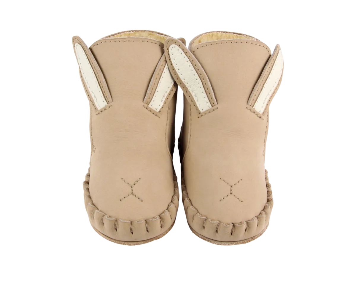 Kapi Classic Booties | Bunny | Taupe Nubuck