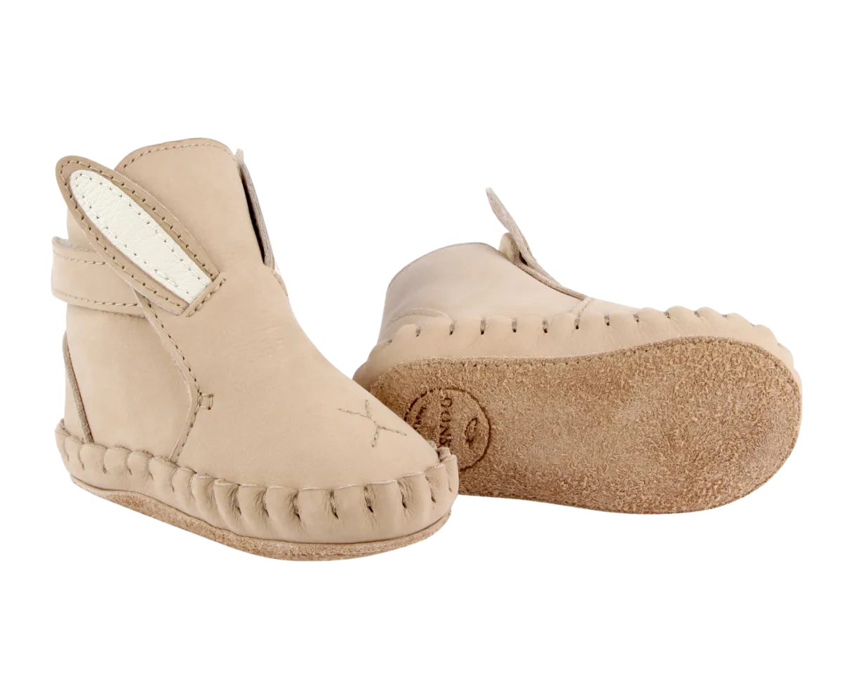 Kapi Classic Booties | Bunny | Taupe Nubuck