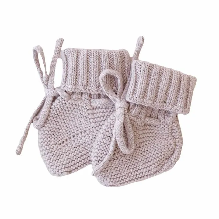 Knit Baby Booties | Iris