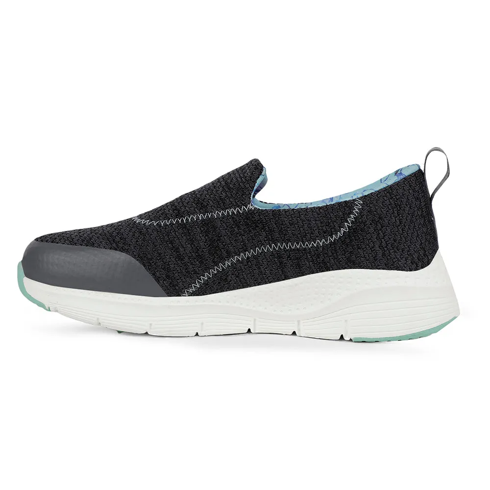 Leap7x Sports Dark Grey Walking Shoes For Women OLIVA-5 By Liberty