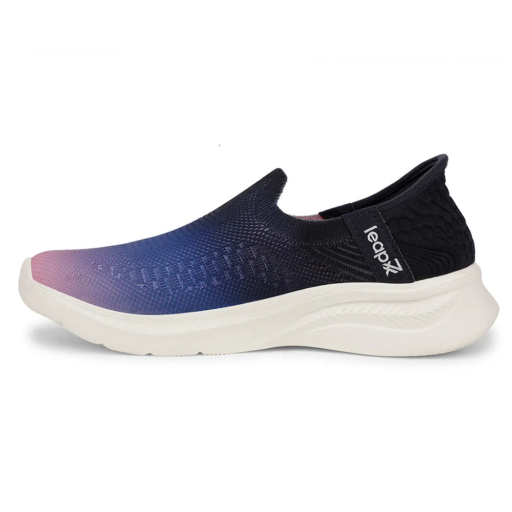 Leap7x Sports Navy Blue Walking Shoes For Women EAZY-W4 By Liberty