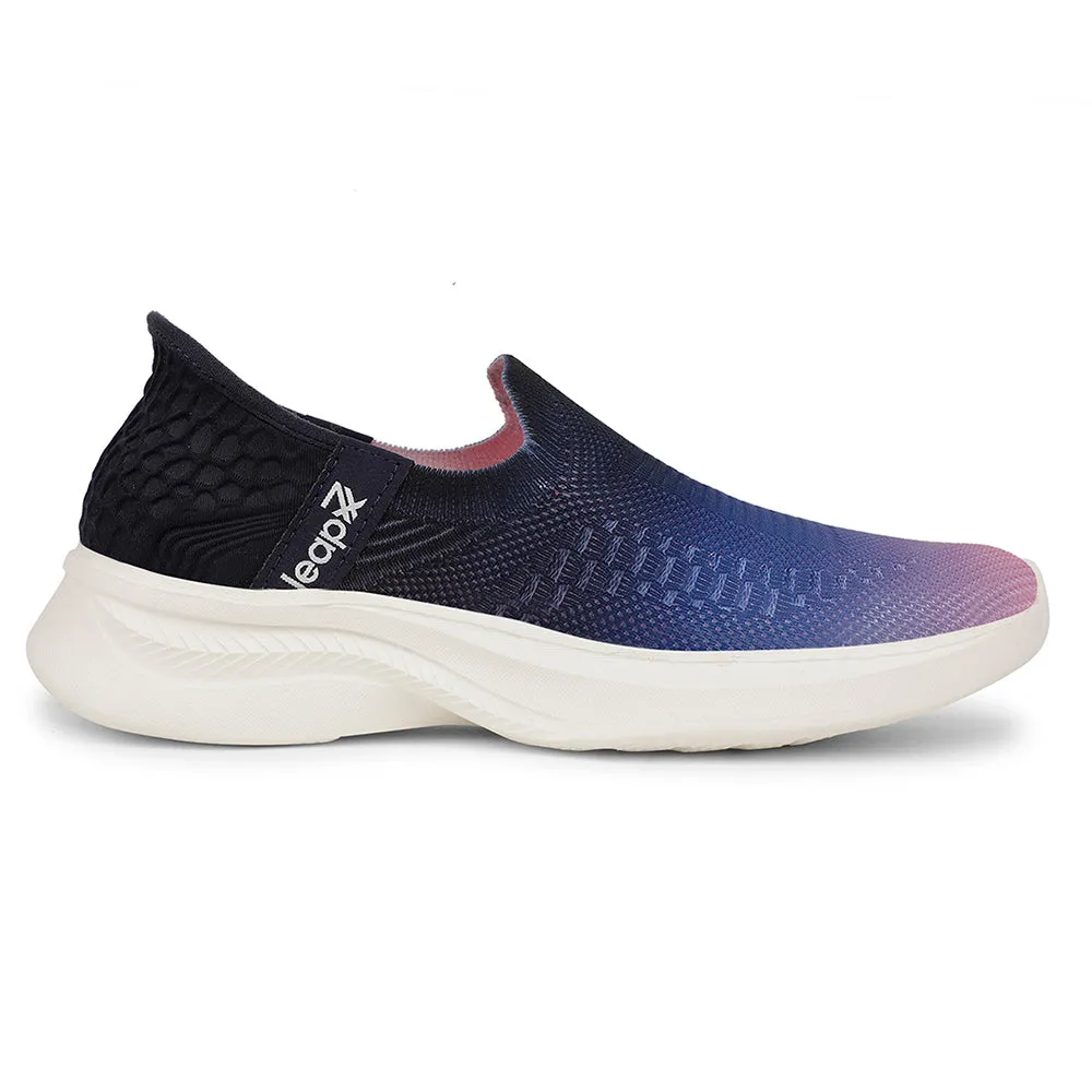 Leap7x Sports Navy Blue Walking Shoes For Women EAZY-W4 By Liberty