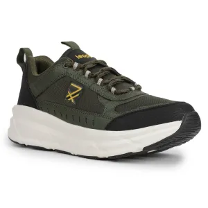 Leap7x Sports Olive Green Running Shoes For Mens MOUNT-E By Liberty