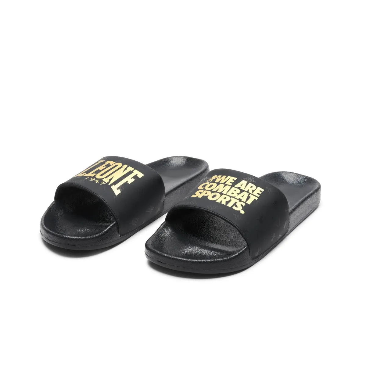 Leone DNA Shower Slippers Black