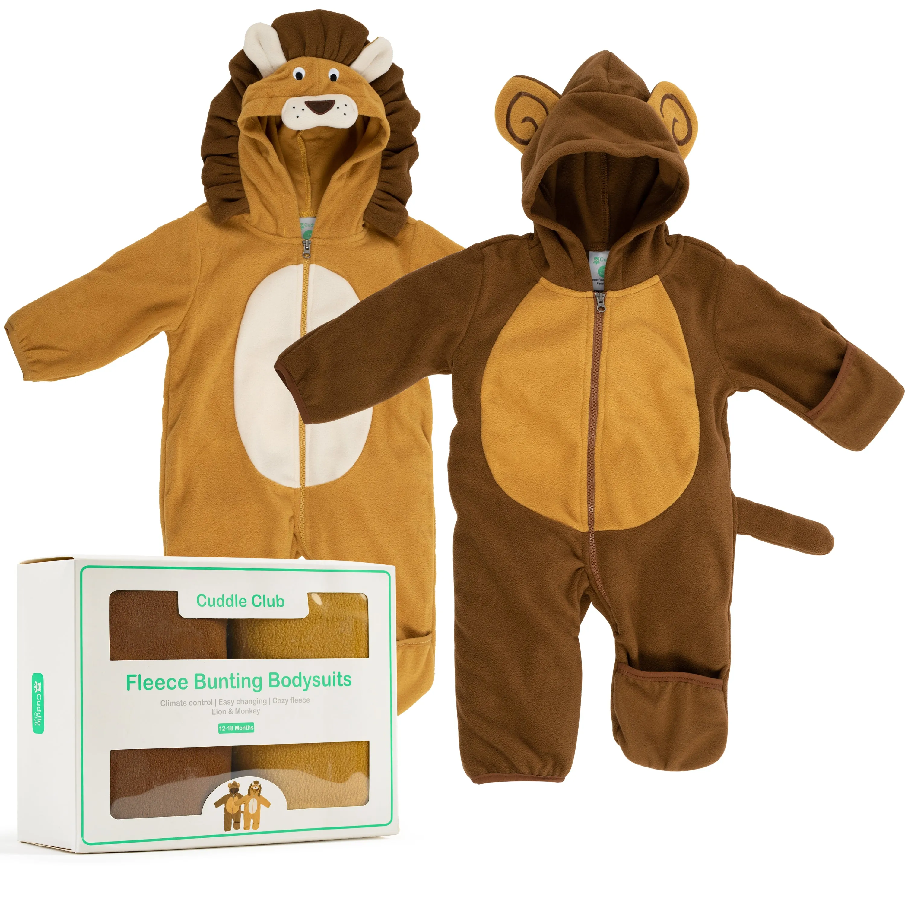 Lion & Monkey Bunting (2 Pack)