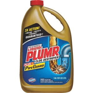 Liquid-Plumr 128 Oz. Pro-Strength Clog Destroyer Drain Cleaner