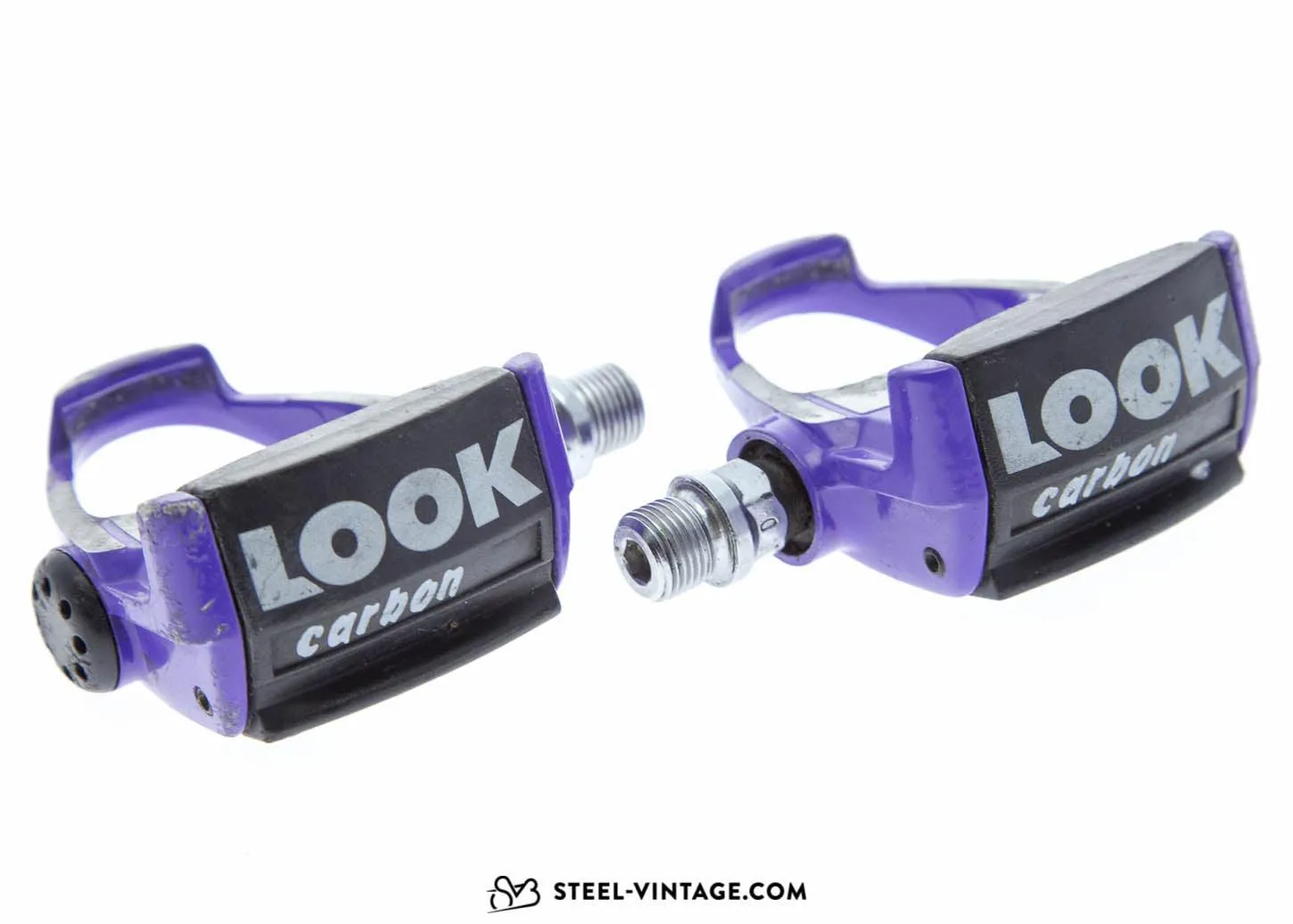 Look Carbon Clipless Purple Pedals