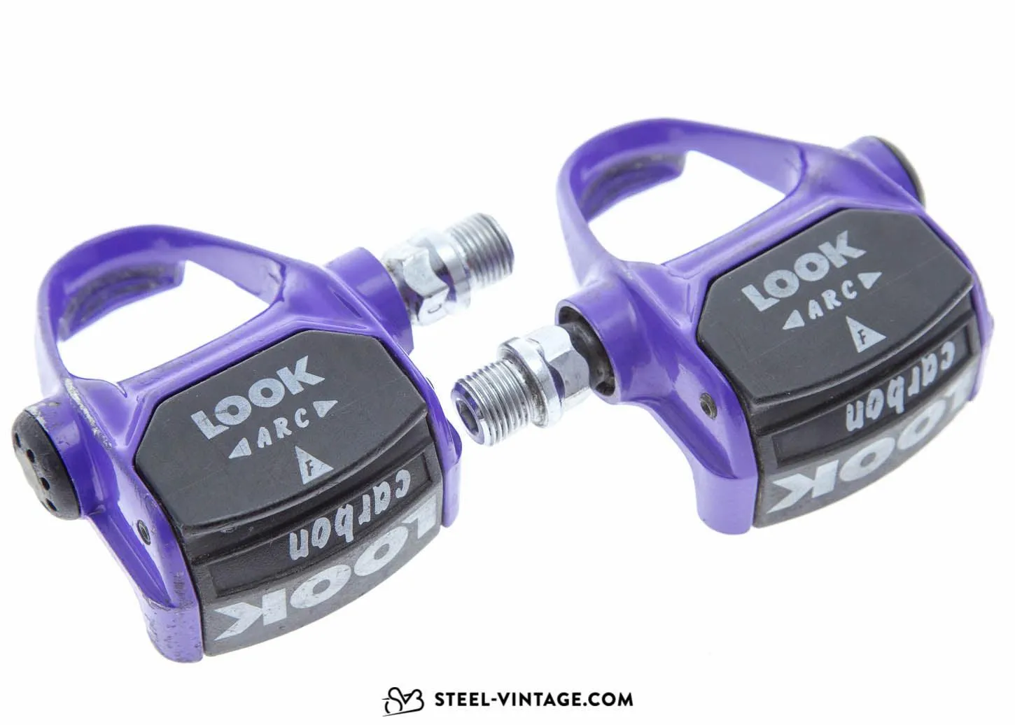 Look Carbon Clipless Purple Pedals