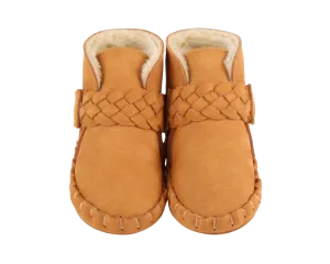 Mace Booties | Caramel Nubuck