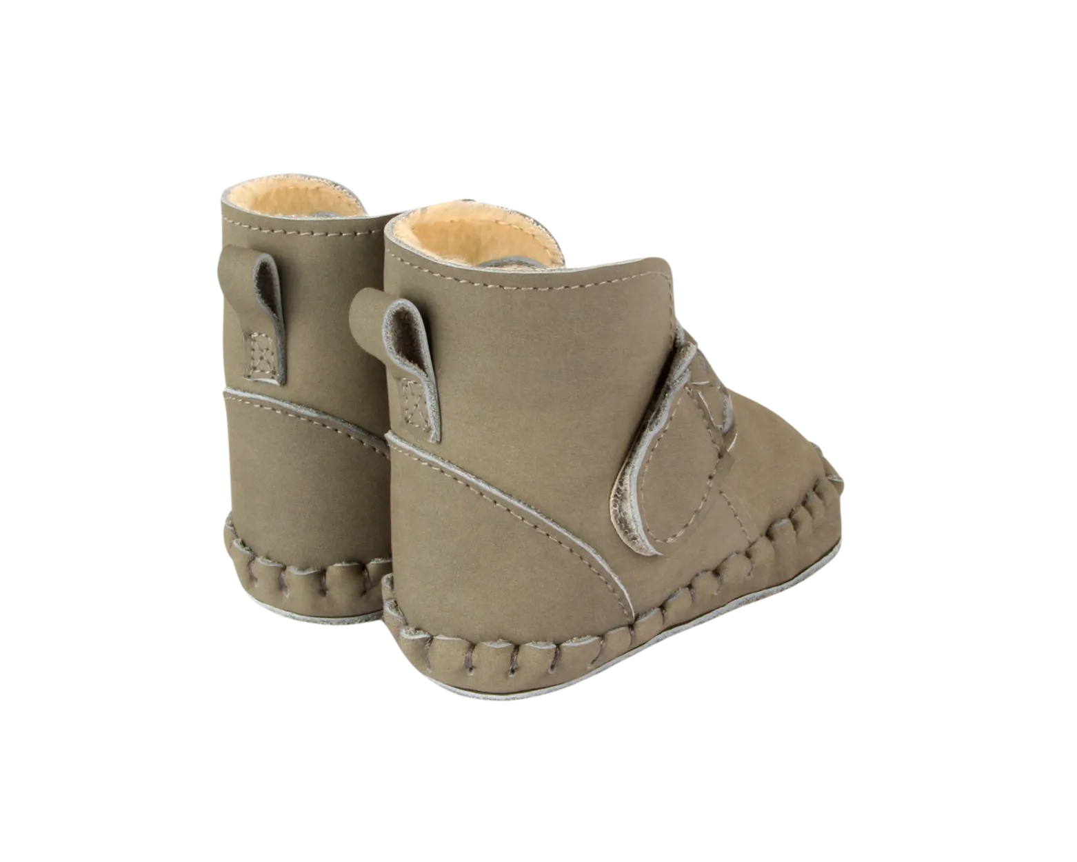 Mace Booties | Stone Nubuck