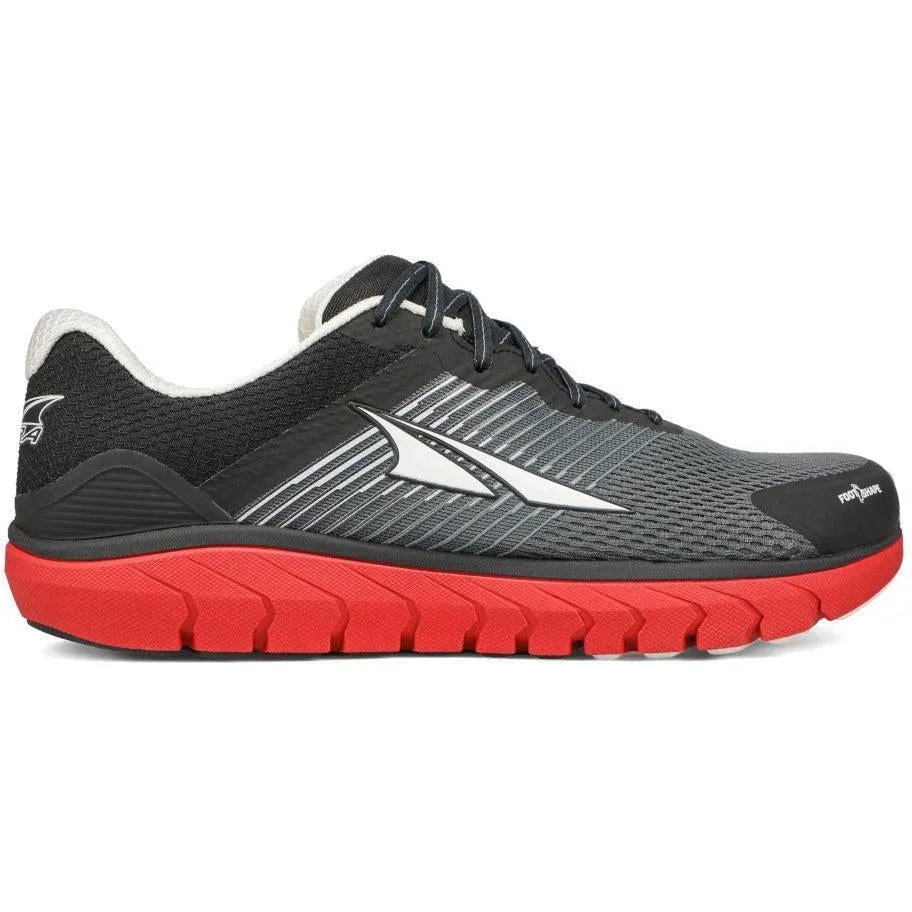 Men's Altra Provision 4, Black/Gray/Red, 10 D Medium