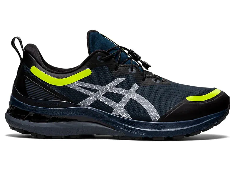 Men's Asics Gel-Kayano 28 All Winter Long, French Blue/Safety Yellow, 10 D Medium