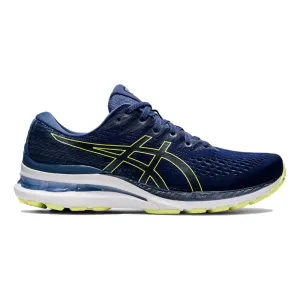 Men's Asics GEL-Kayano 28, Thunder Blue/Glow Yellow, 10 D Medium