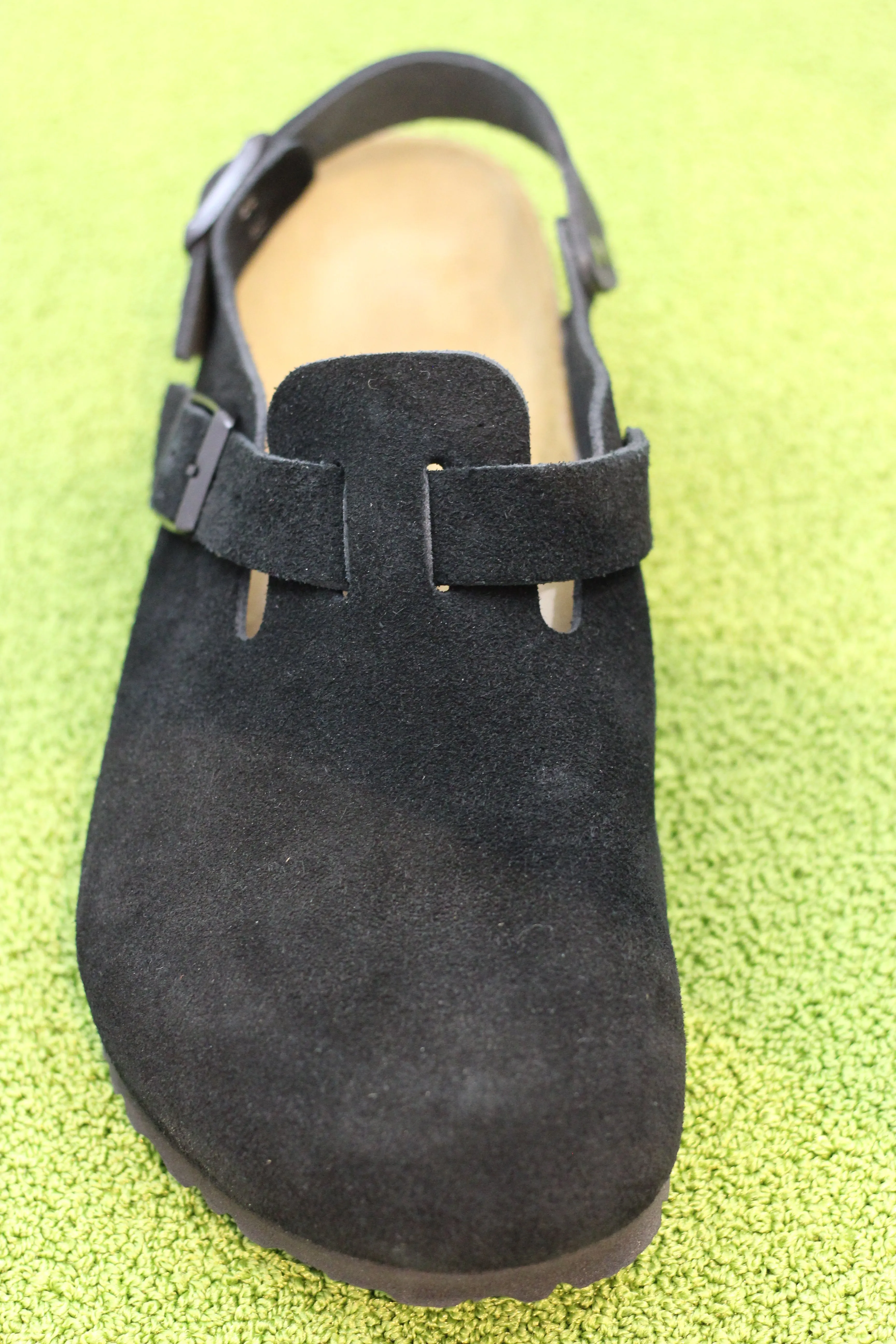 Men's Tokio Clog - Black Suede