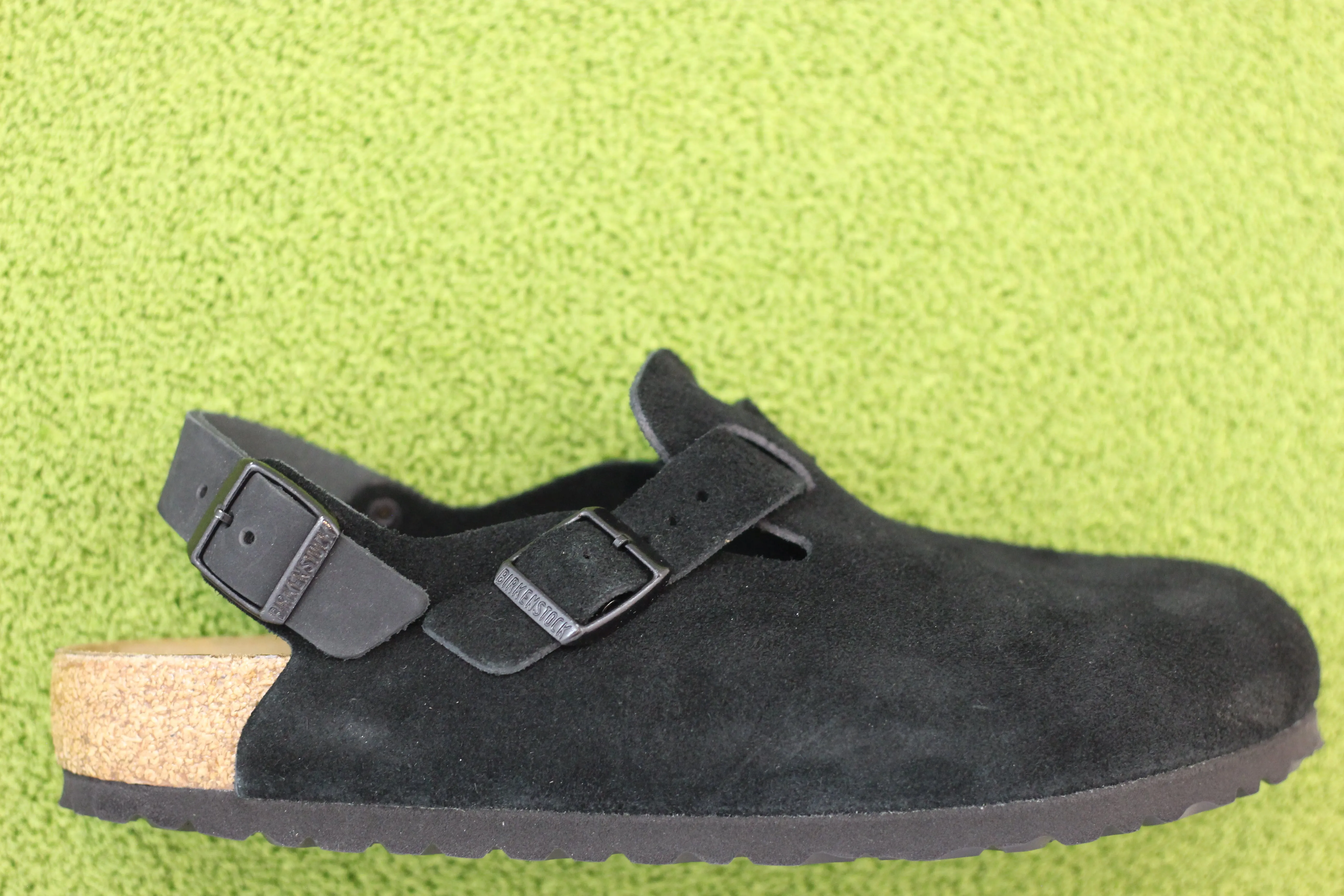 Men's Tokio Clog - Black Suede