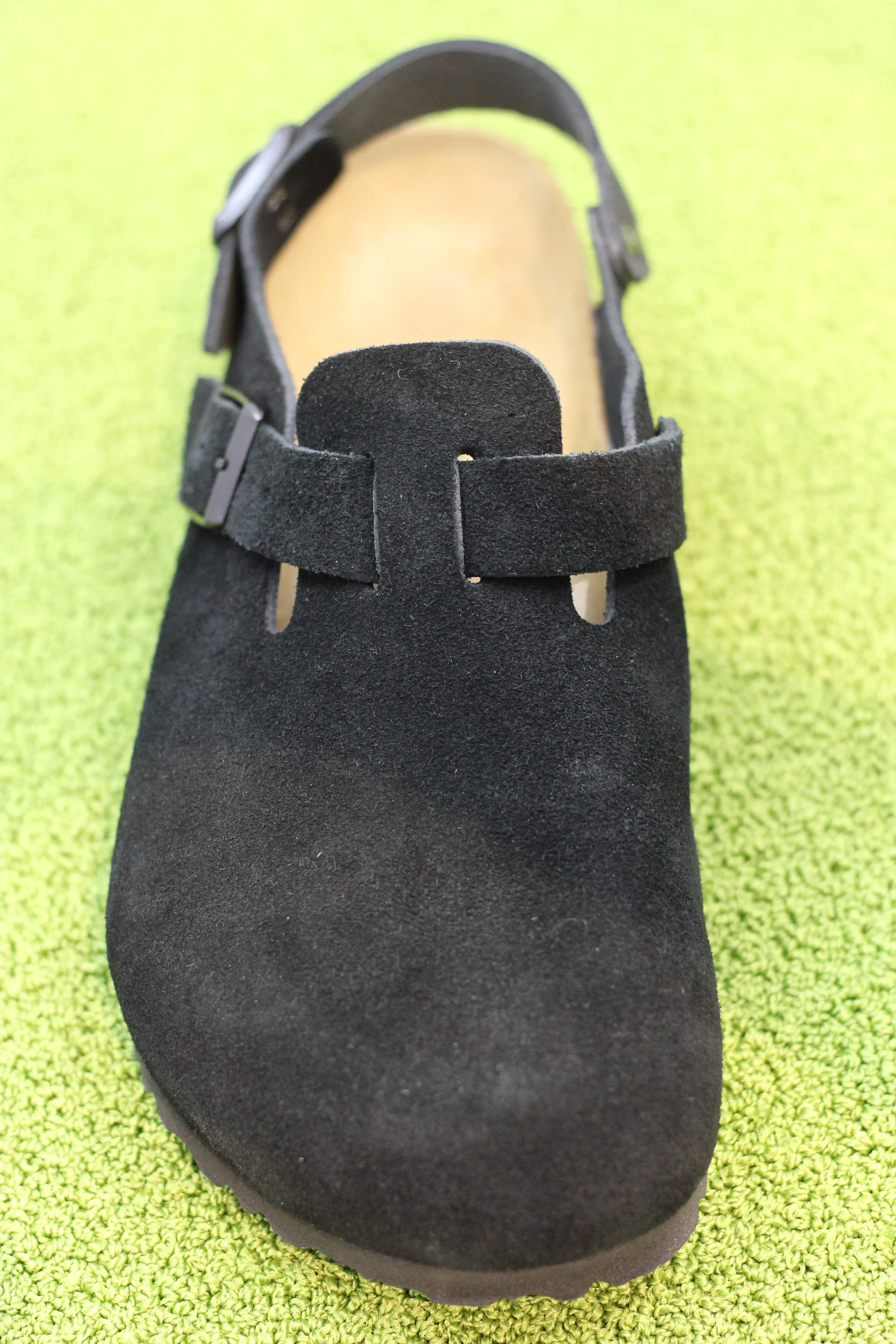 Men's Tokio Clog - Black Suede