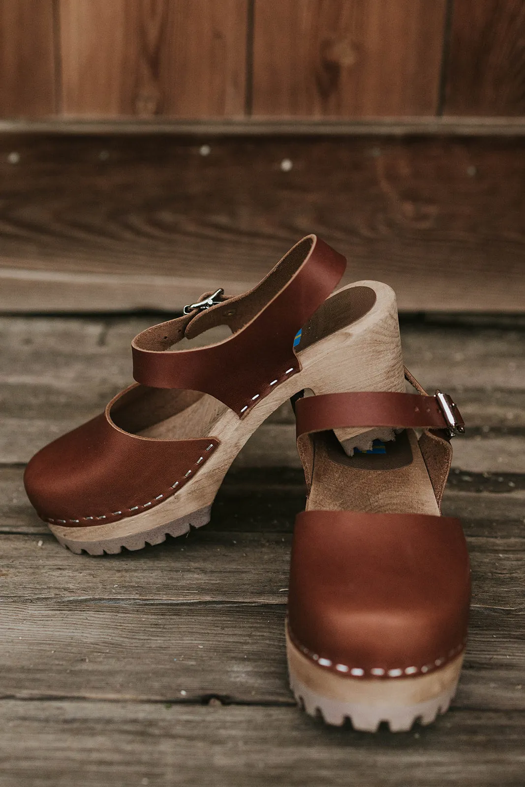 MIA Abba Clog-Brown