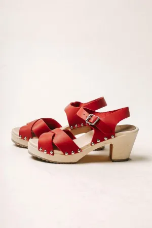 MIA Gertrude Clogs in Red