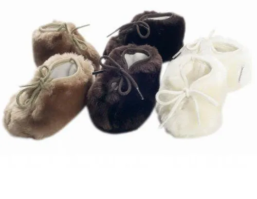 Minimink Baby Faux Fur Bootees