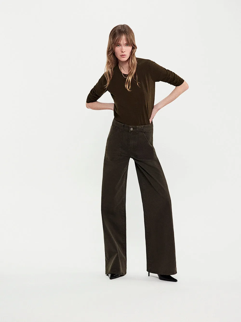 Modern Pocket Pant -- Rich Military