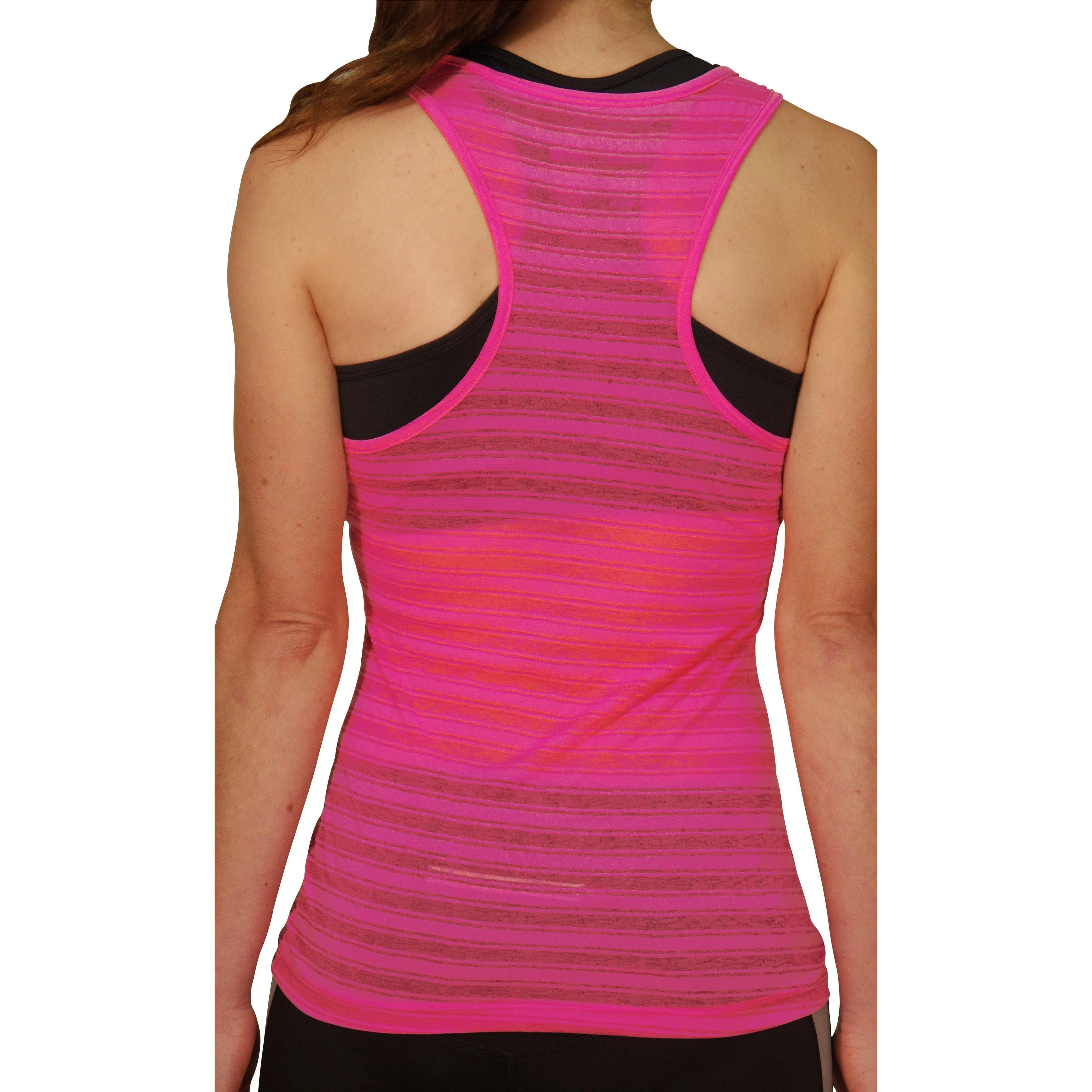 More Mile Breathe Womens Running Vest - Pink