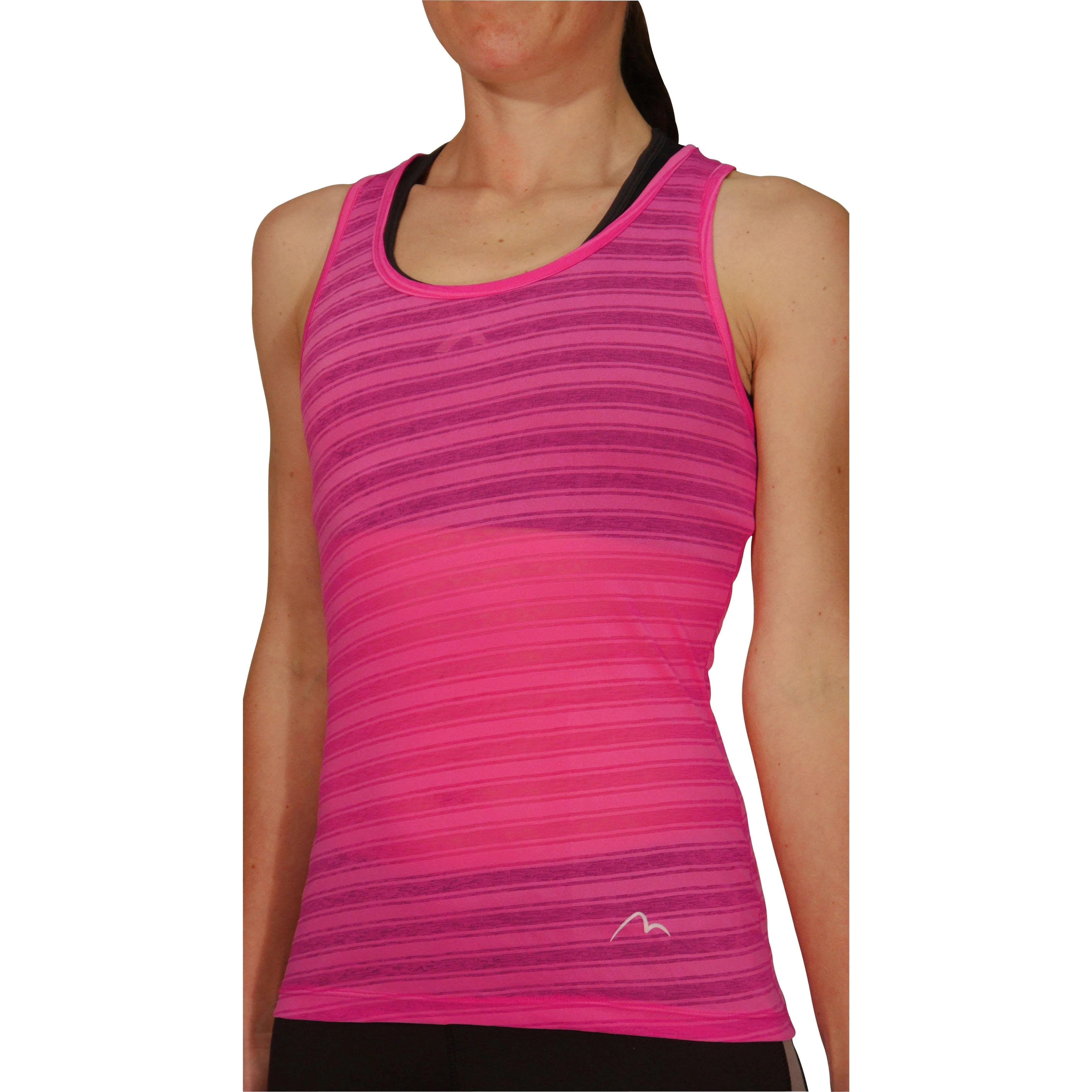 More Mile Breathe Womens Running Vest - Pink