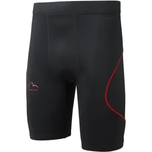 More Mile Compression Mens Running Short Tights - Black