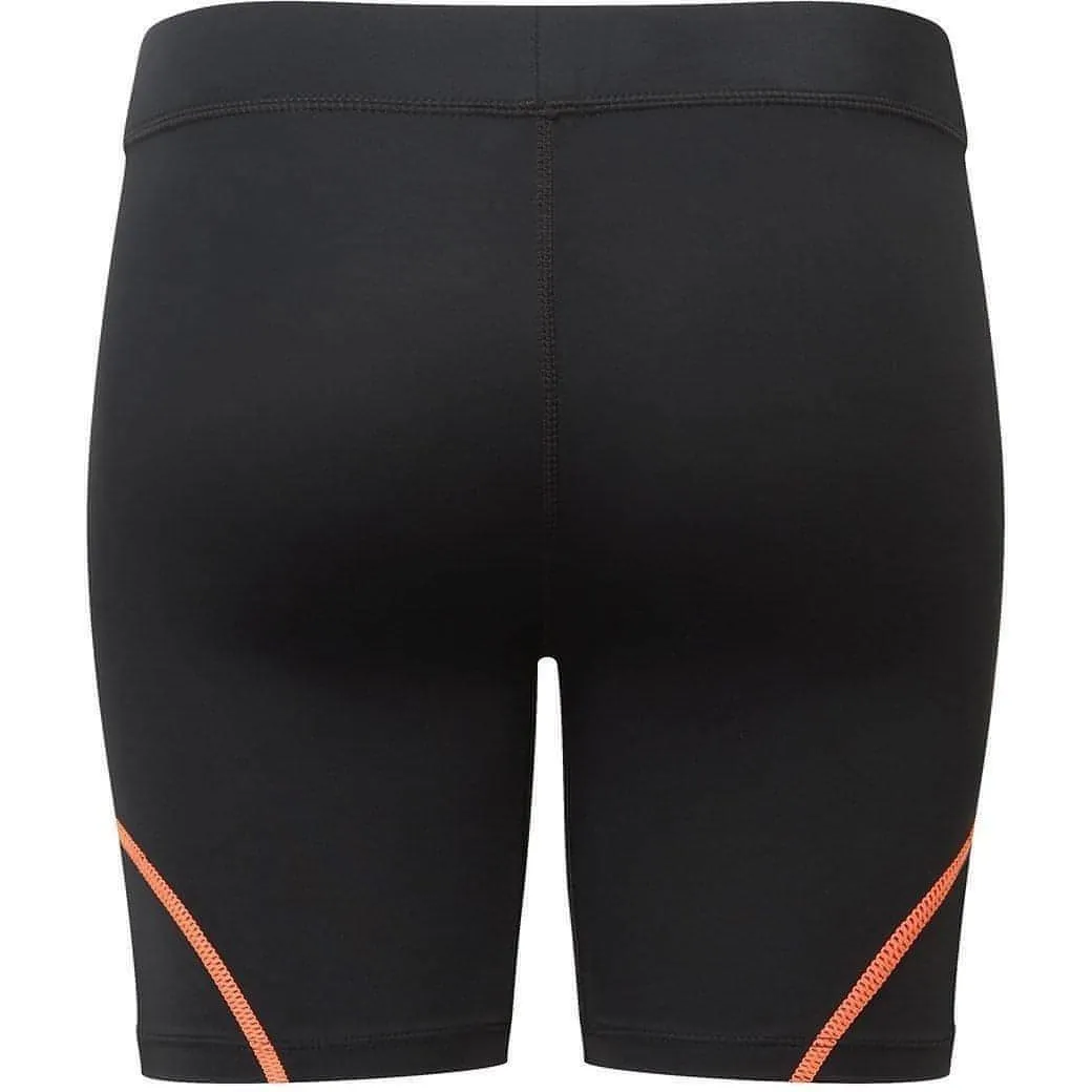 More Mile Compression Womens Short Running Tights - Black