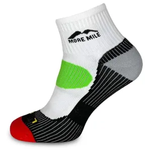 More Mile London Running Socks - White