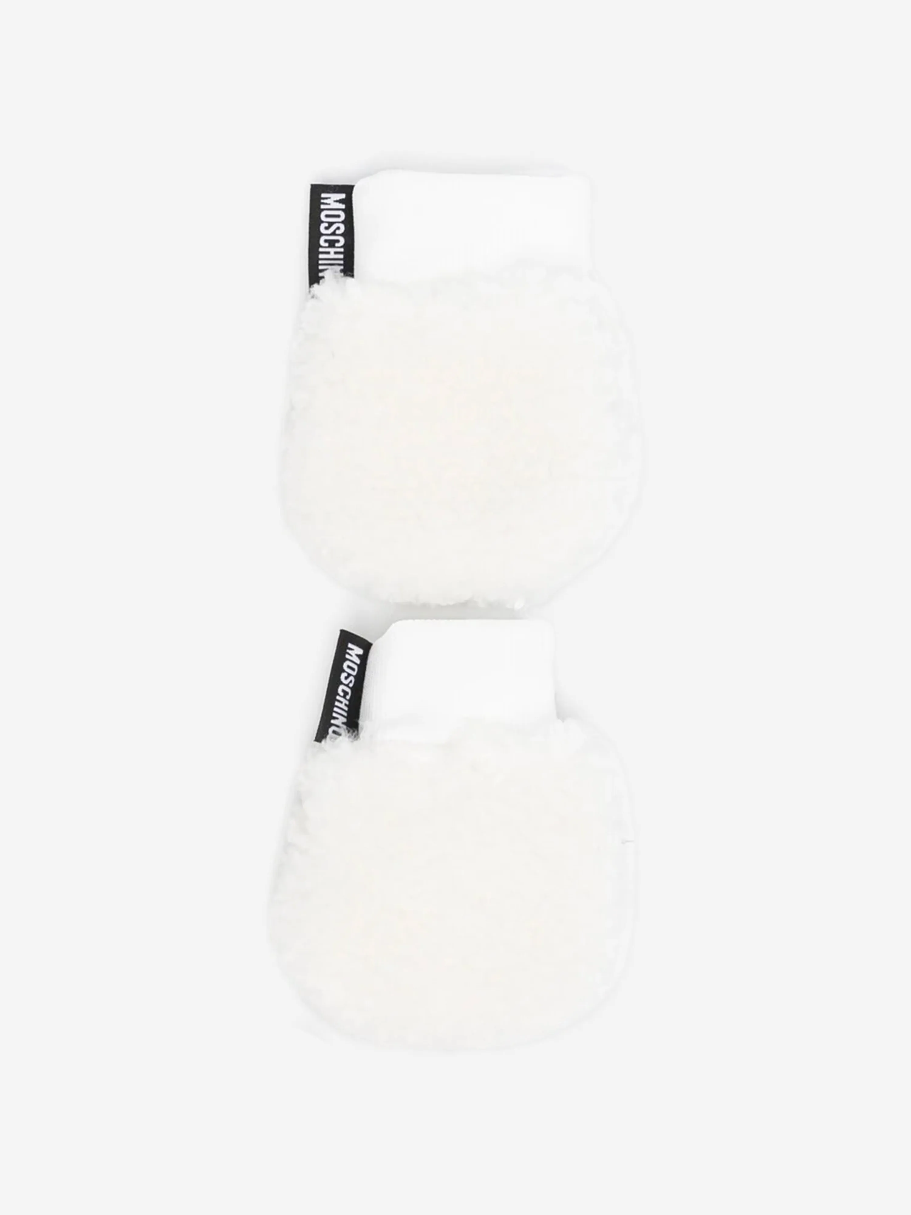 Moschino Baby Hat Gloves and Booties Gift Set in Ivory