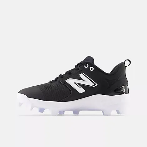 New Balance Fresh Foam 3000 v6 Molded Cleat - Black w/ White