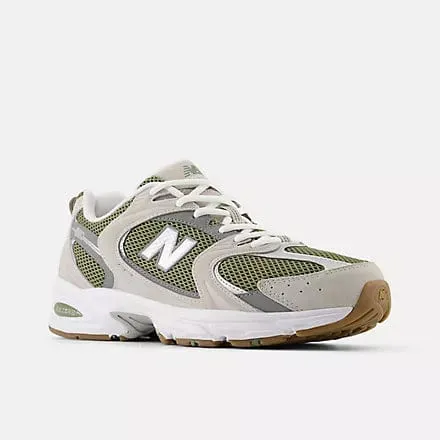 New Balance Unisex 530 Sneakers- Green/Grey