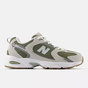 New Balance Unisex 530 Sneakers- Green/Grey