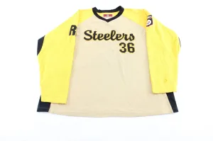 NFL Pittsburgh Steelers Embroidered Jerome Bettis LS T-Shirt