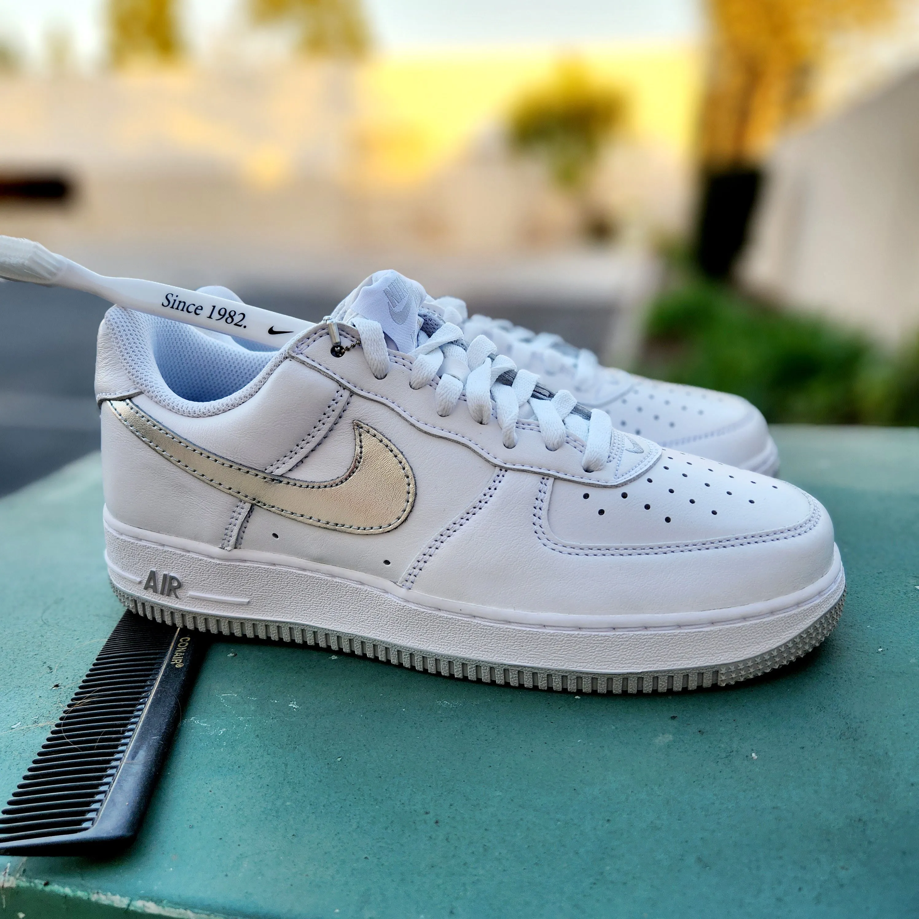 Nike Air Force 1 Low Retro Color of the Month Metallic Silver