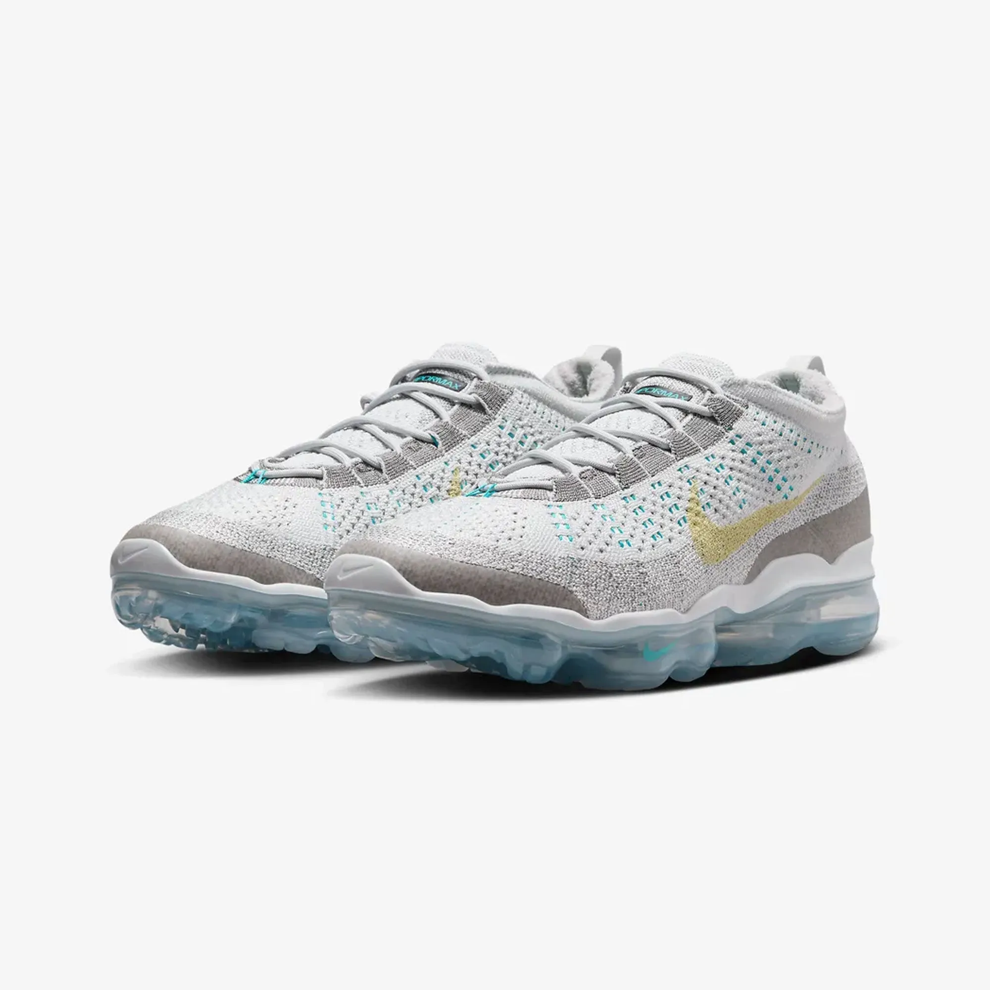 NIKE | AIR VAPORMAX 2023 FLYKNIT { PHOTON DUST/LIFE LIME-FLAT PEWTER