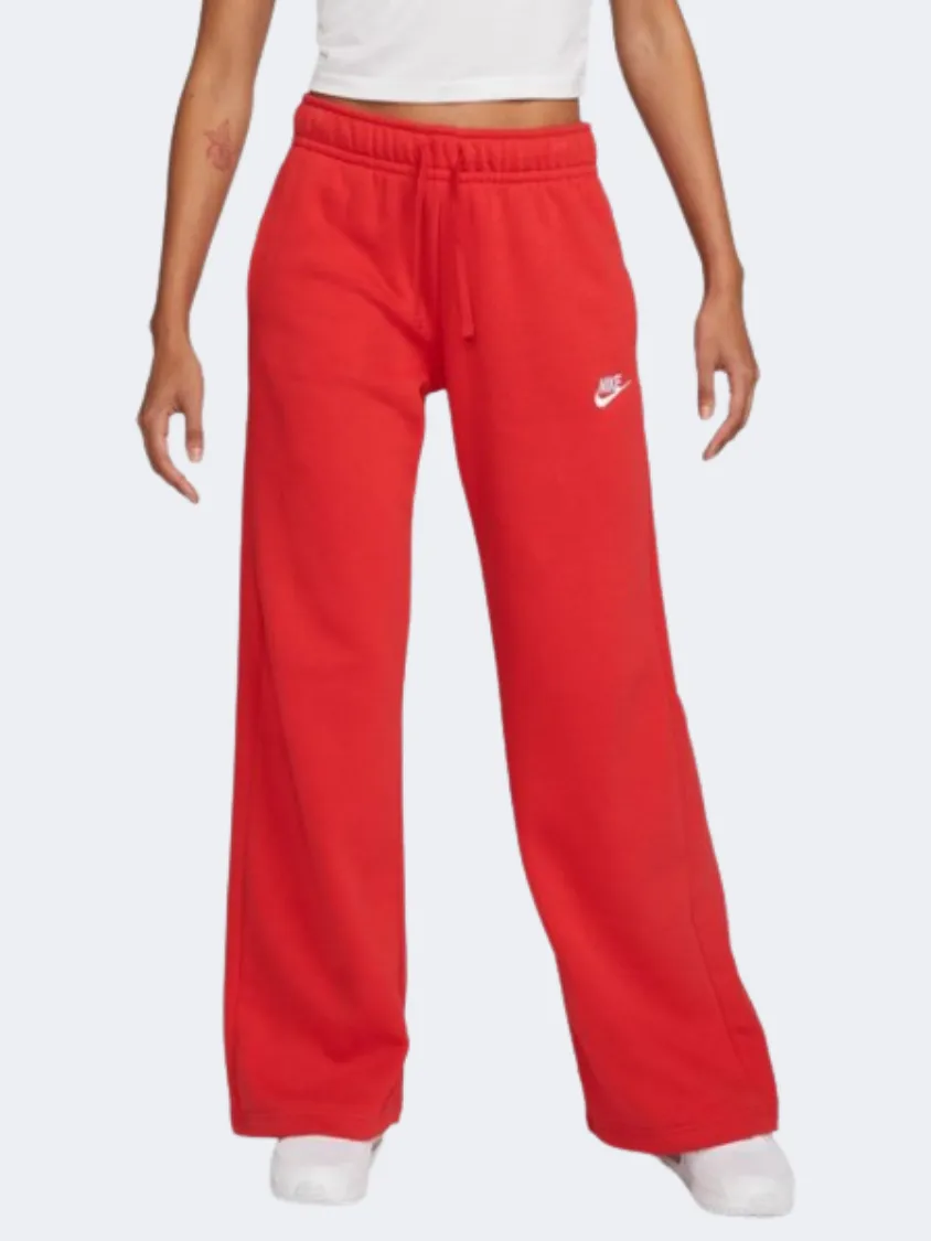 Nike Club Women Lifestyle Pant Red/White