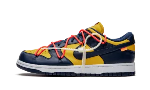 Nike Dunk Low Off-White University Gold Midnight Navy