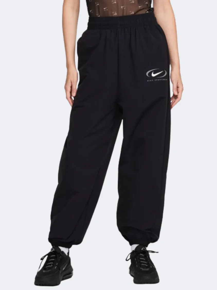 Nike Trend Swoosh Women Lifestyle Pant Black/Smoke Grey