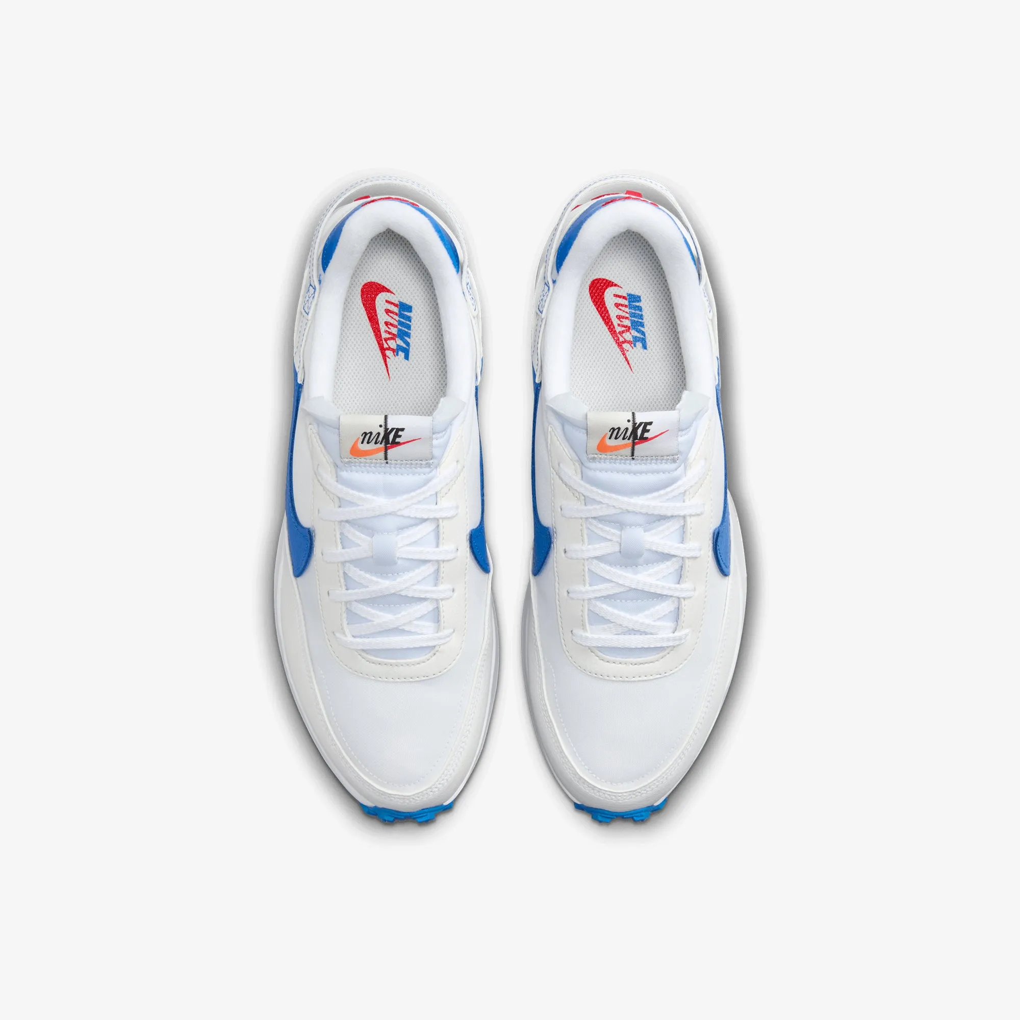 Nike | WAFFLE DEBUT  { WHITE/LT PHOTO BLUE-SUMMIT WHITE