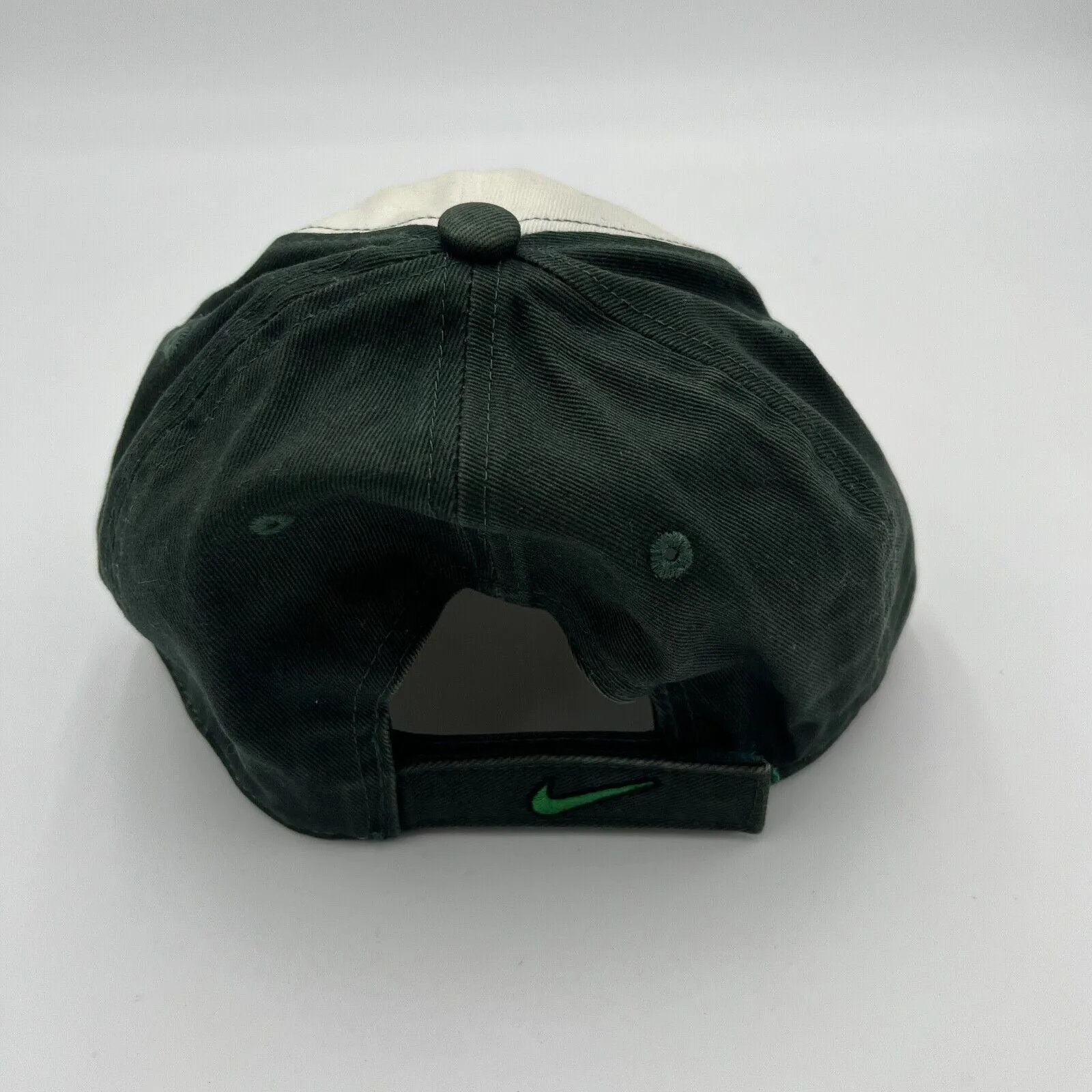 Nike White Sports / Golf Hat Adjustable Tiger Woods Just Do It Cap