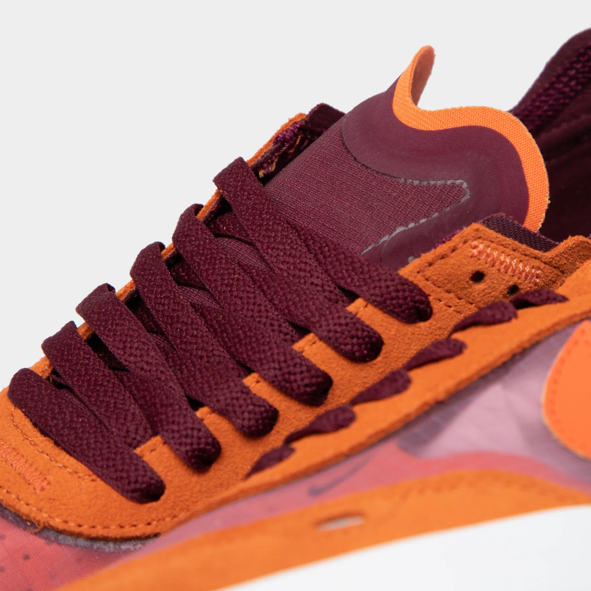 Nike Women's Waffle One Dark Beetroot / Orange - Sport Spice