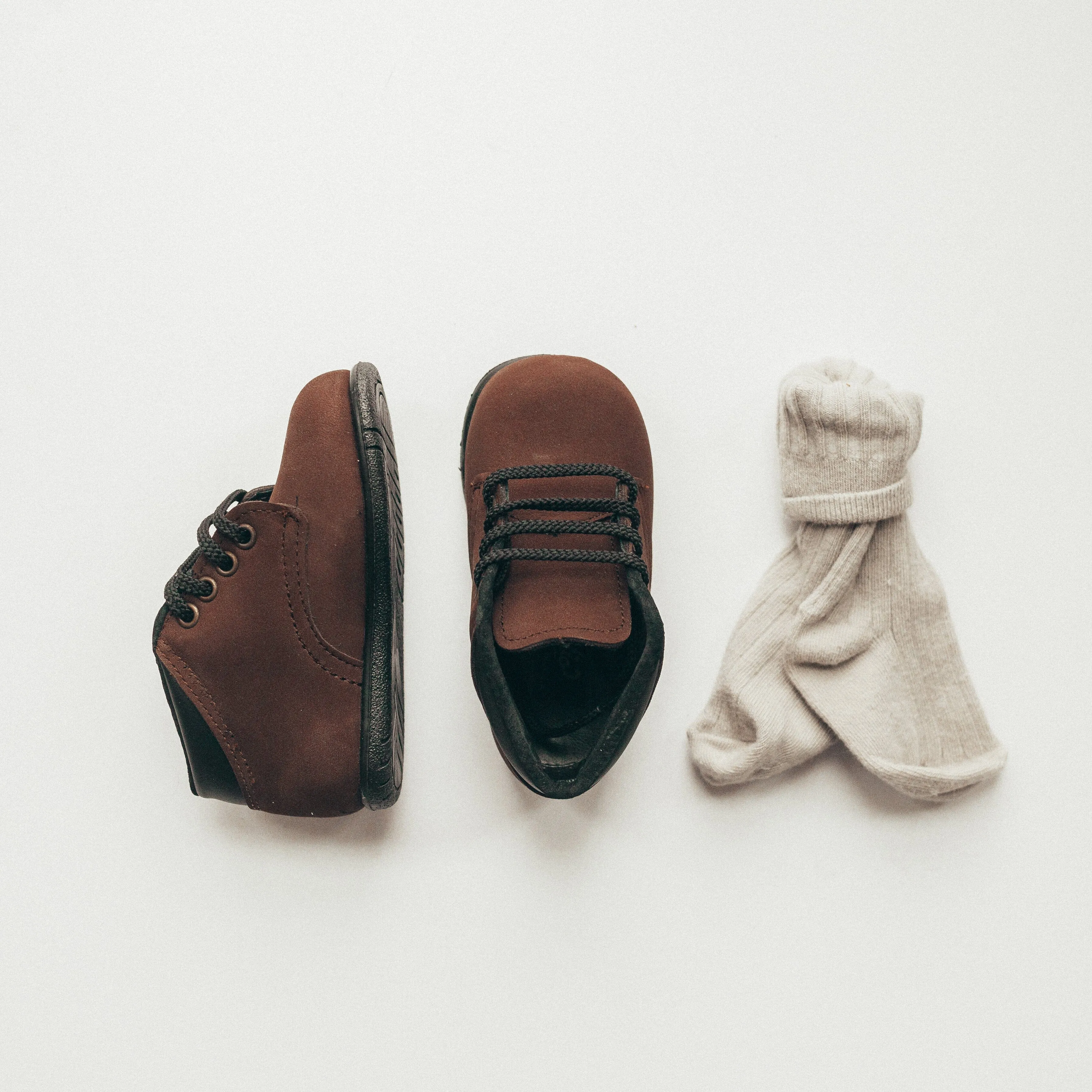 Ollie First Walker | Chocolate Nubuck