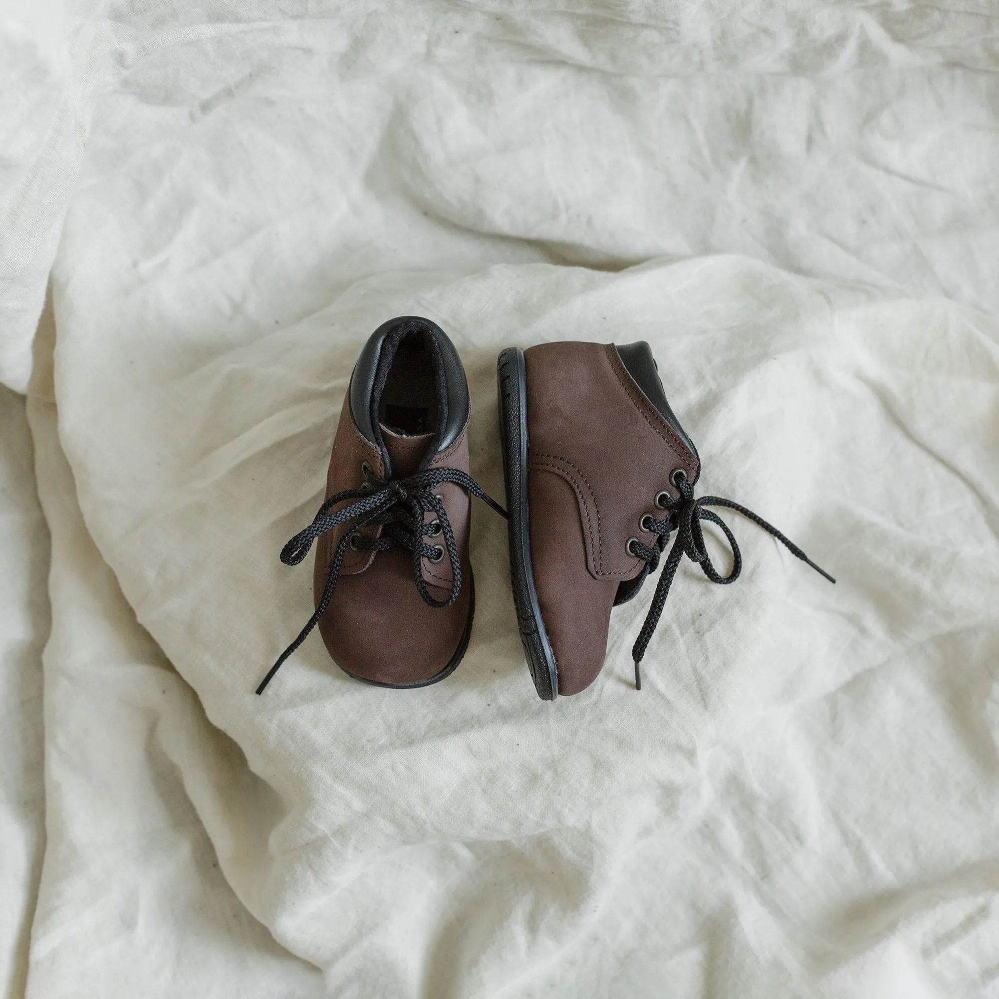 Ollie First Walker | Chocolate Nubuck